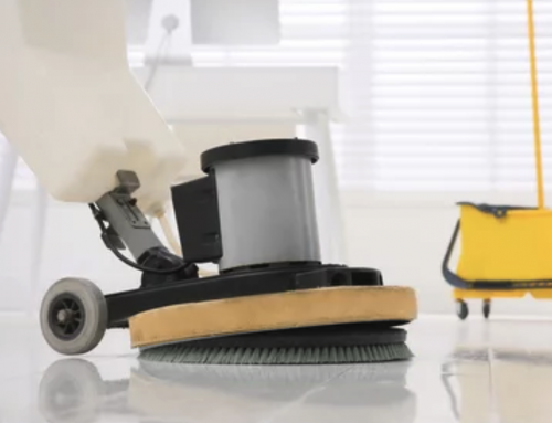 室內地面清潔 (膠地板)